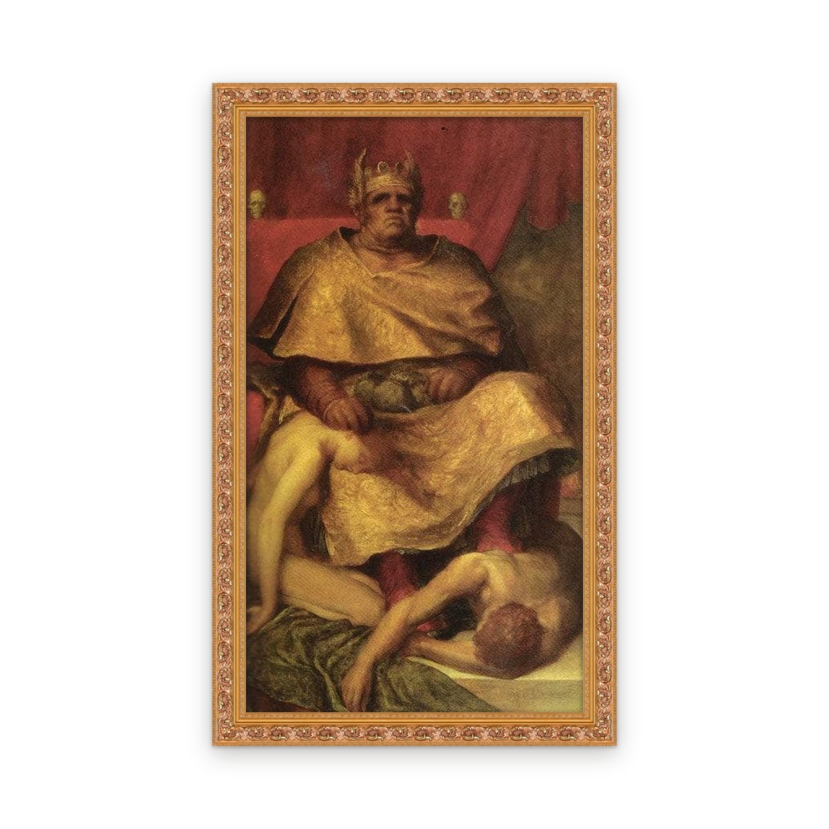 Mammon — Framed, Framed in Classic Ornate · 20'' × 35''