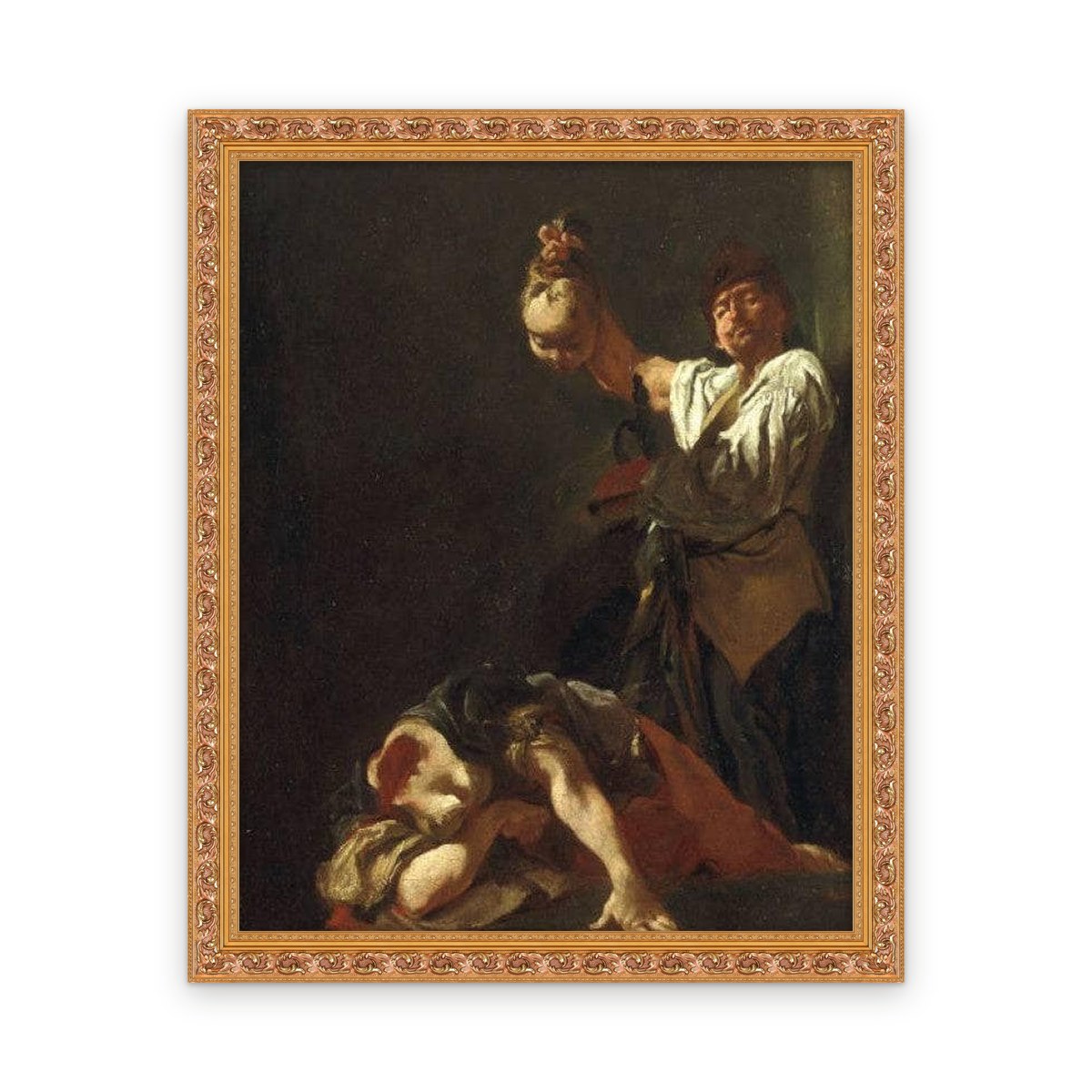 The Martyrdom of Saint Eurosia — Framed, Framed in Classic Ornate · 24'' × 30''