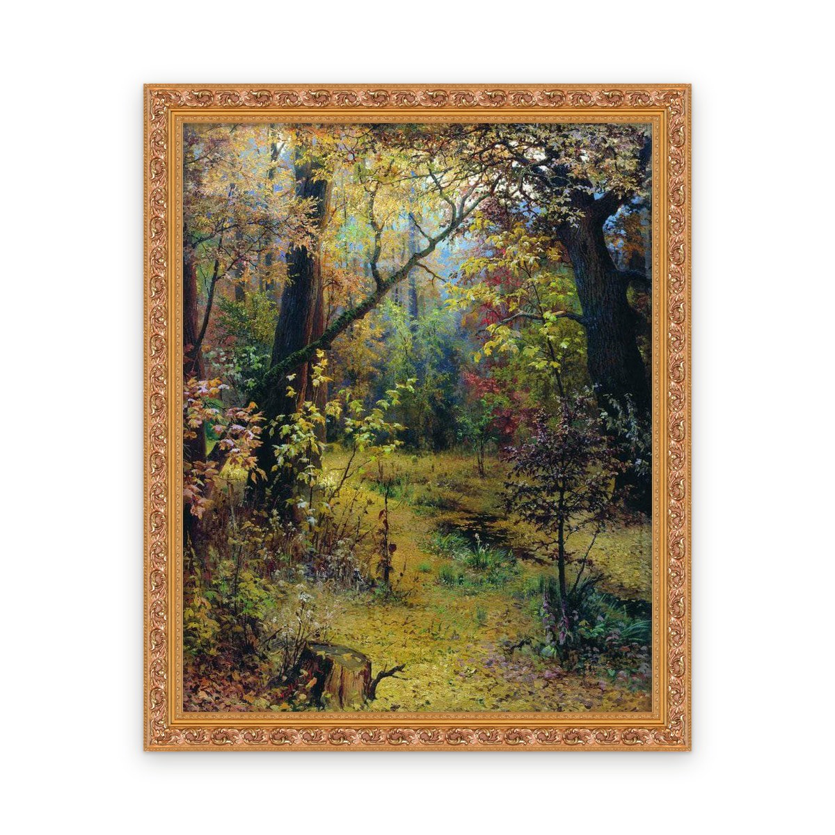 Autumn Morning — Framed, Framed in Classic Ornate · 24'' × 30''