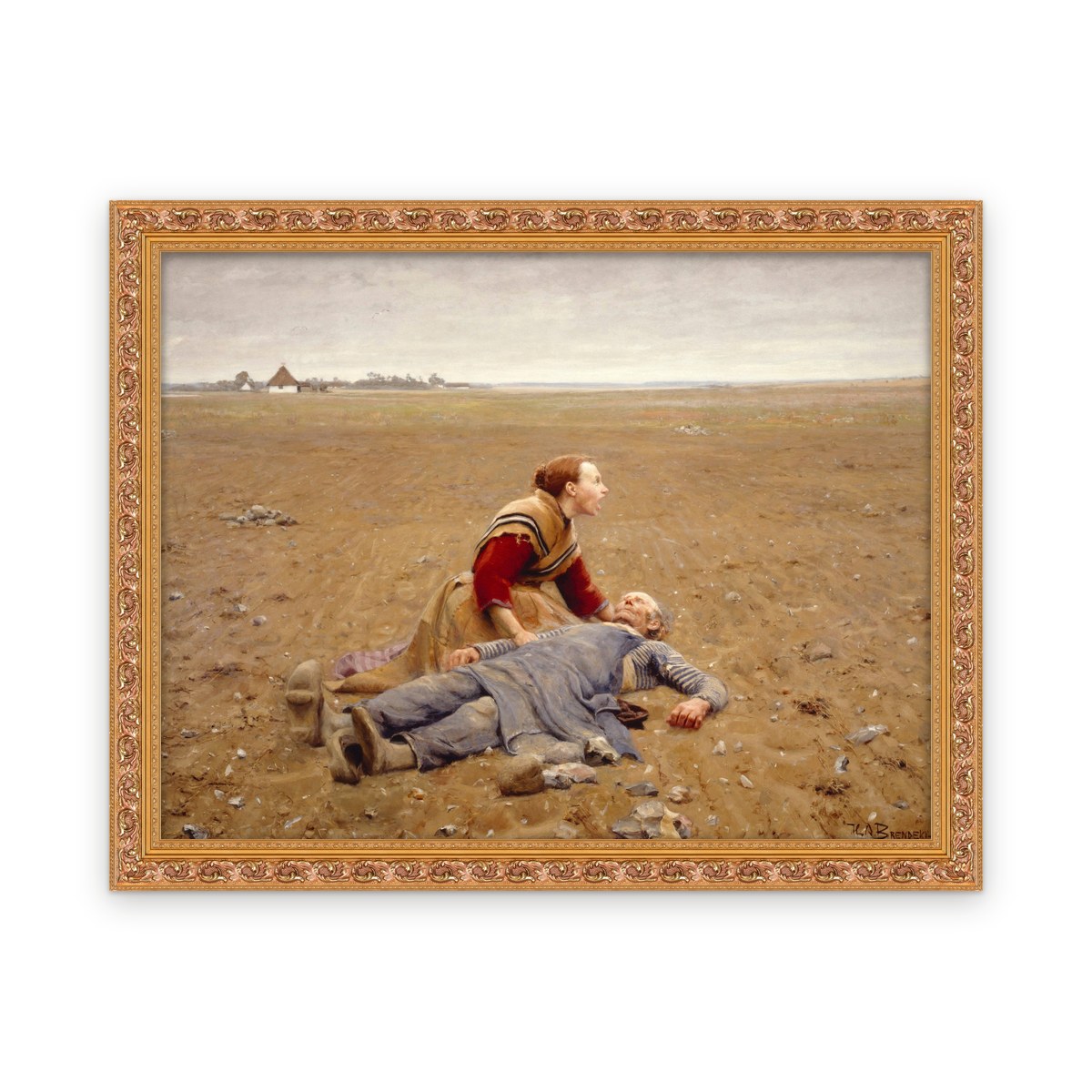 Worn Out — Framed, Framed in Classic Ornate · 30'' × 23''