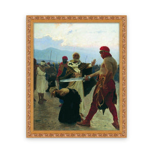 Nicholas of Myra eliminates the death of three innocent prisoners — Framed, Framed in Classic Ornate · 24'' × 30''
