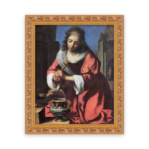 Saint Praxedis — Framed, Framed in Classic Ornate · 16'' × 20''