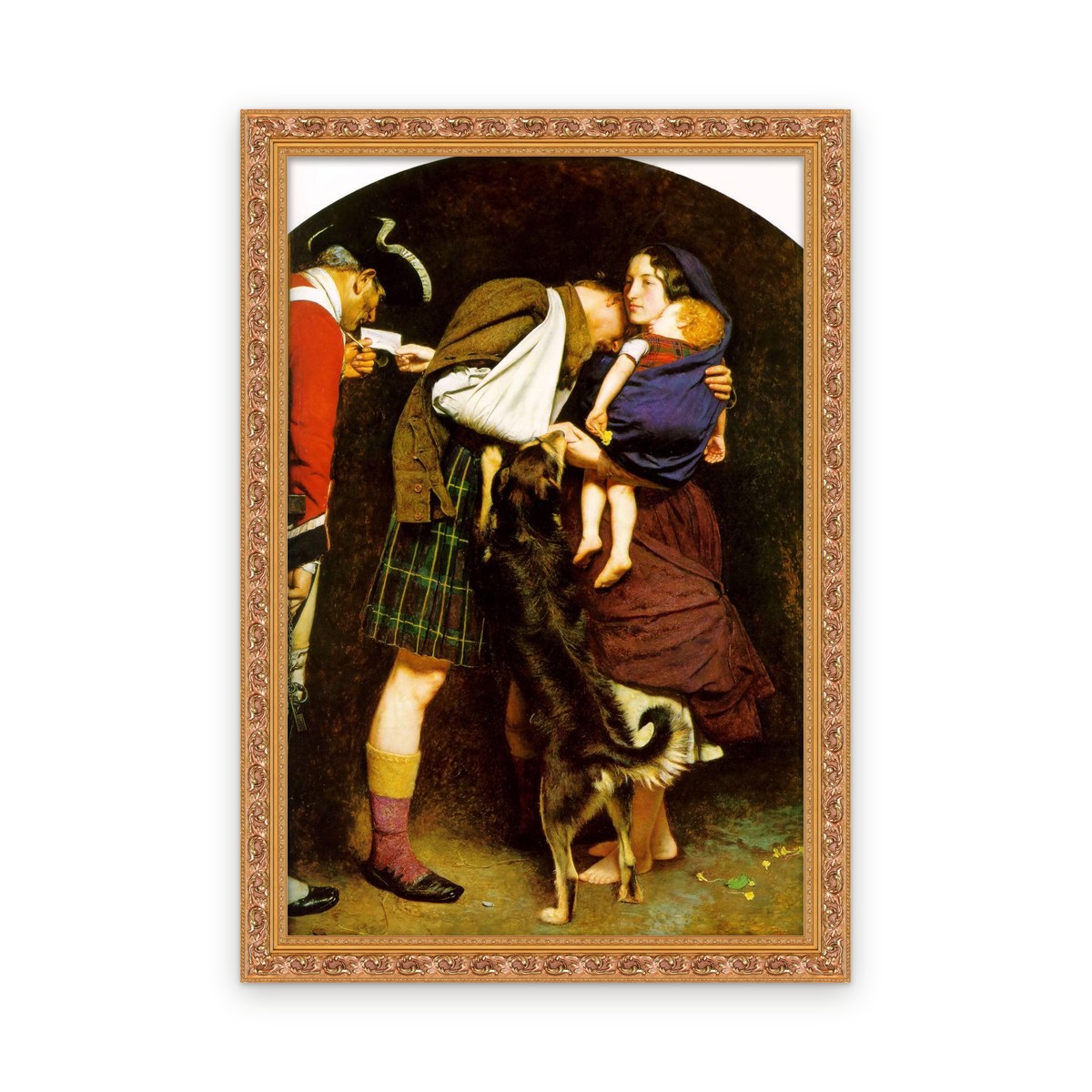 The Order of Release — Framed, Framed in Classic Ornate · 22'' × 33''