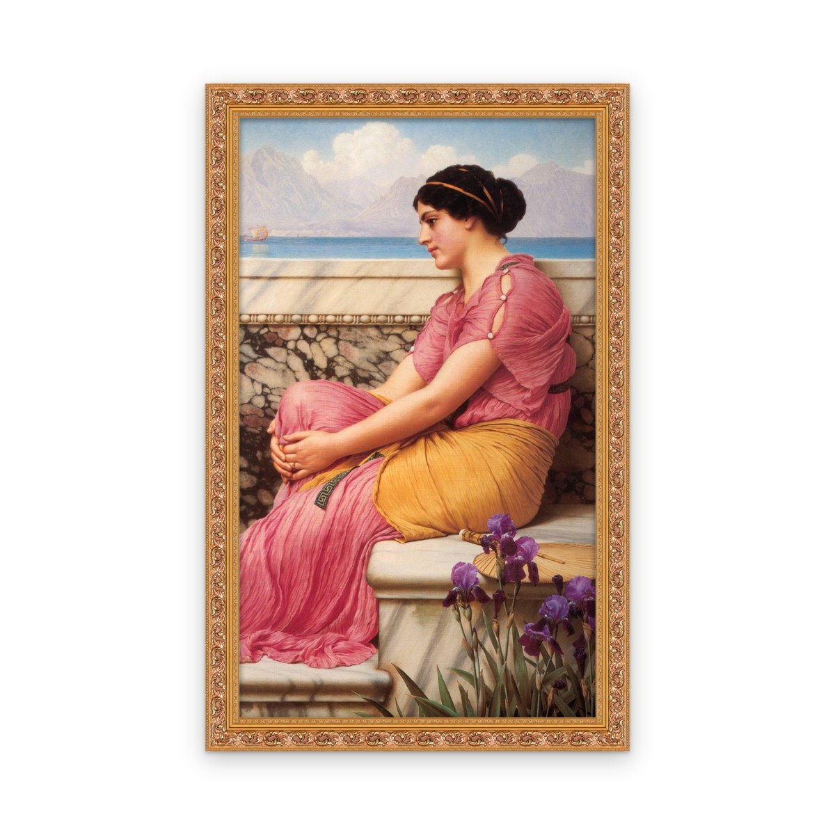Absence Makes the Heart Grow Fonder — Framed, Framed in Classic Ornate · 21'' × 35''