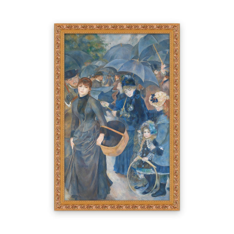 Umbrellas — Framed, Framed in Classic Ornate · 21'' × 33''