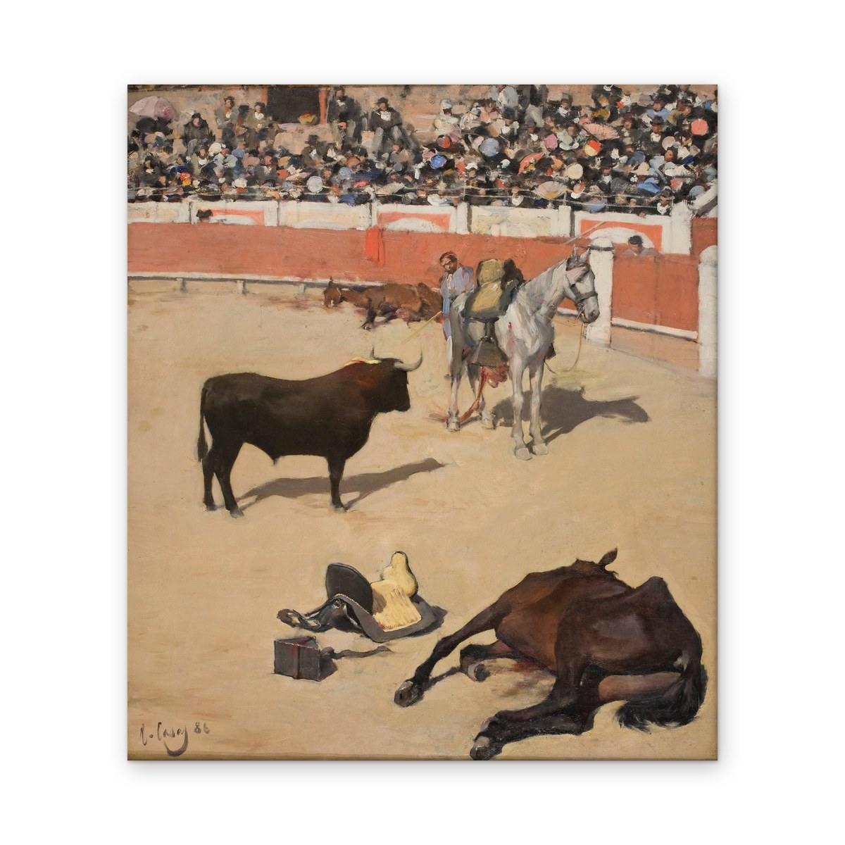 Bulls (dead Horses) — Gallery Wrap, Gallery Wrap · 55'' × 63''