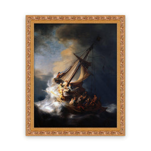 The Storm on the Sea of Galilee — Framed, Framed in Classic Ornate · 20'' × 25''