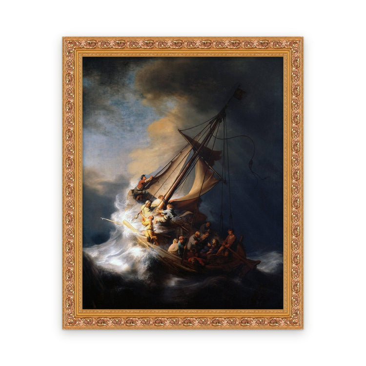 The Storm on the Sea of Galilee — Framed, Framed in Classic Ornate · 20'' × 25''