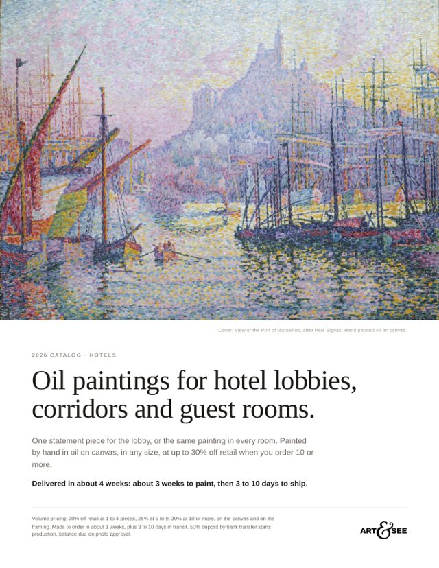 Cover of the hotels catalog