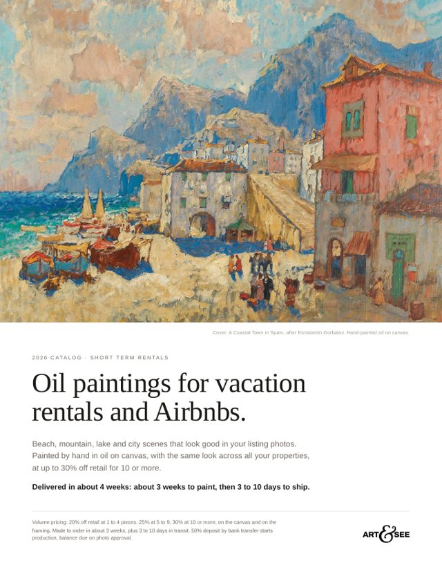 Cover of the short term rentals catalog