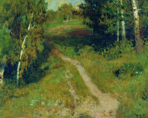 A birch grove - Isaac Levitan