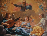 A Concert of Angels by Philippe de Champaigne — hand-painted cultural oil painting reproduction on canvas