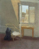 A Corner of the Artist's Room in Paris by Gwen John — life oil painting wall art, Post Impressionism