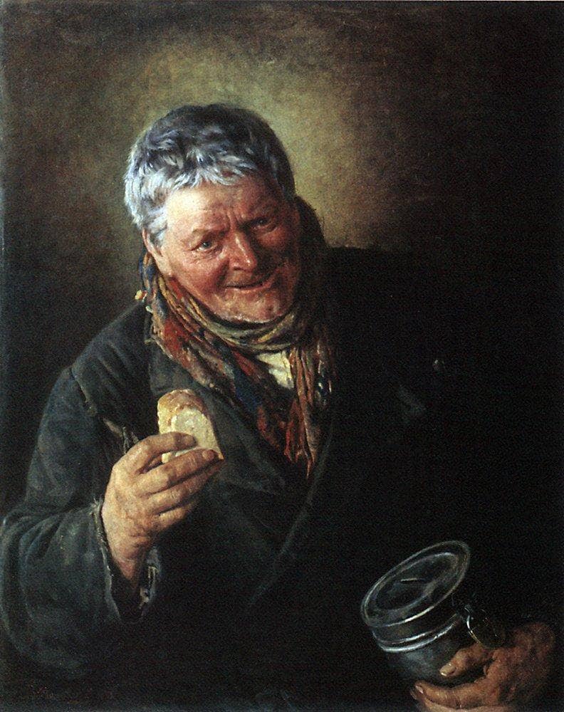 A deacon by Vladimir Makovsky — hand-painted portrait oil painting reproduction on canvas