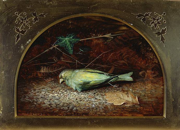 A Dead Linnet - John Atkinson Grimshaw