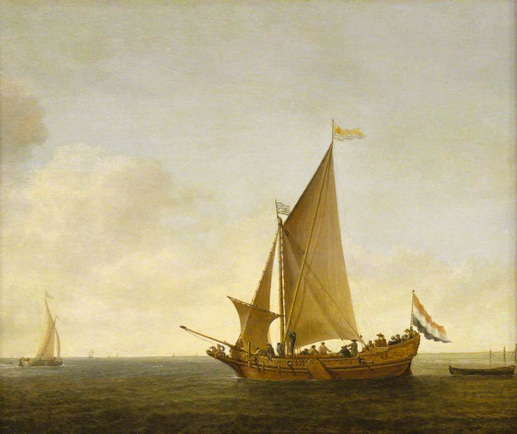 A Dutch Yacht from Zeeland - Simon de Vlieger