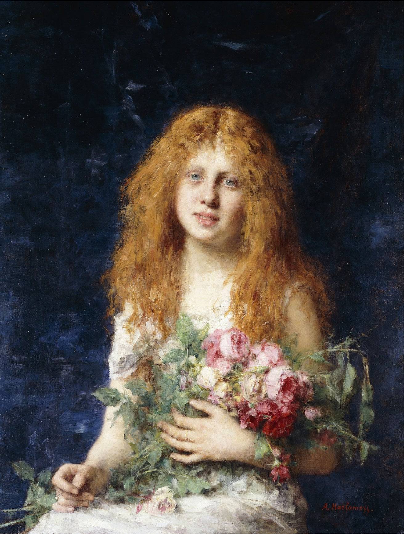 A fair rose - Alexei Harlamoff