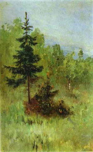 A Firtree - Mikhail Nesterov