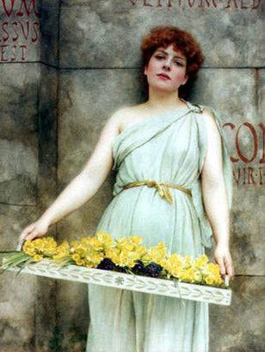 A Flower Seller - John William Godward