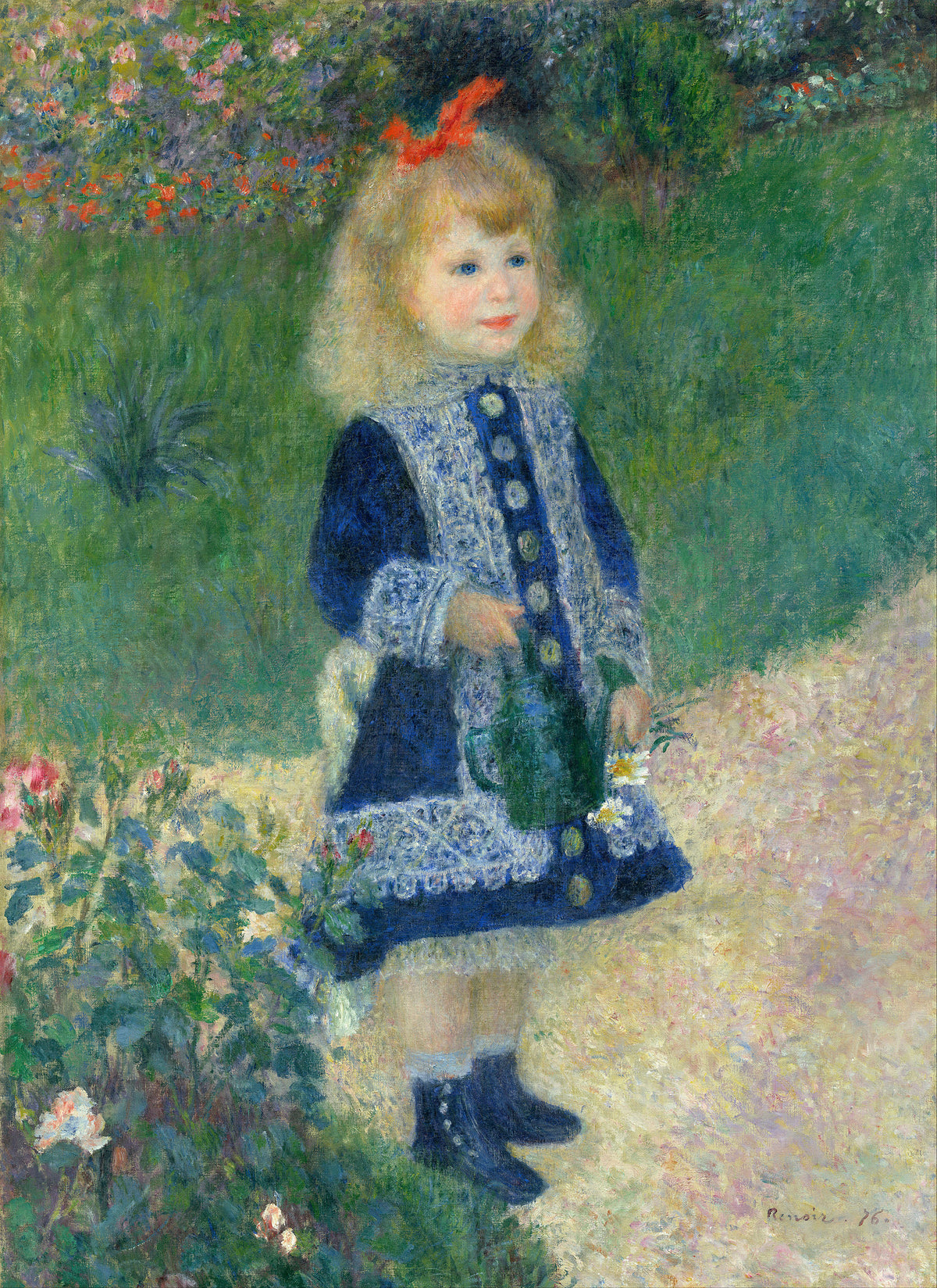 Girl with a Watering Can