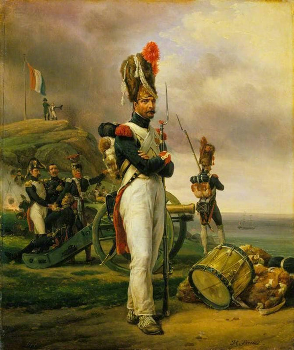 A Grenadier of the Imperial Guard on the island of Elba
