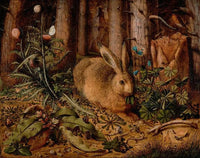 A Hare in the Forest (after Durer)