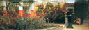 A Hearty Welcome by Sir Lawrence Alma-Tadema, urban oil painting wall art, Romanticism