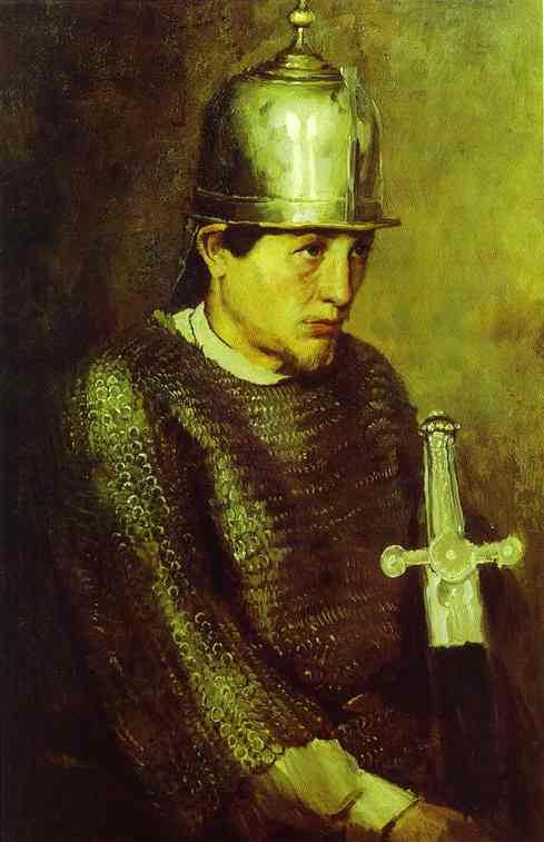 A knight - Viktor Vasnetsov