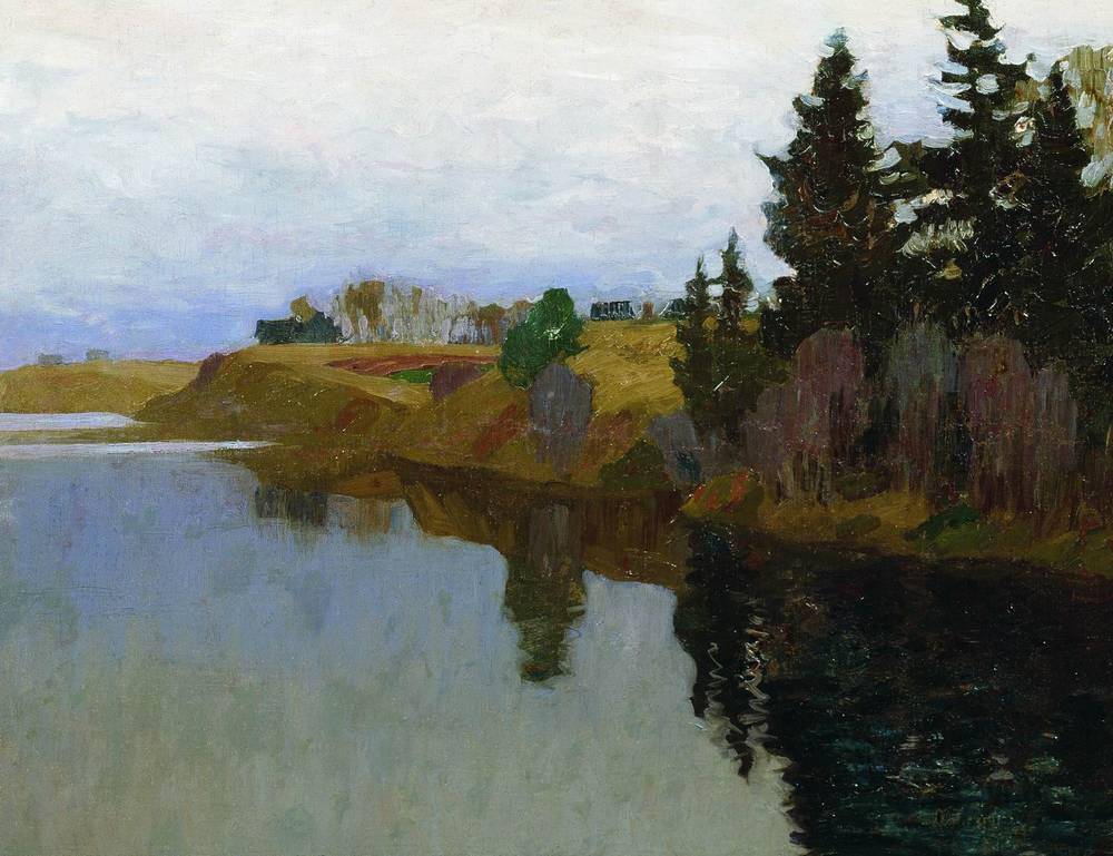 A lake - Isaac Levitan