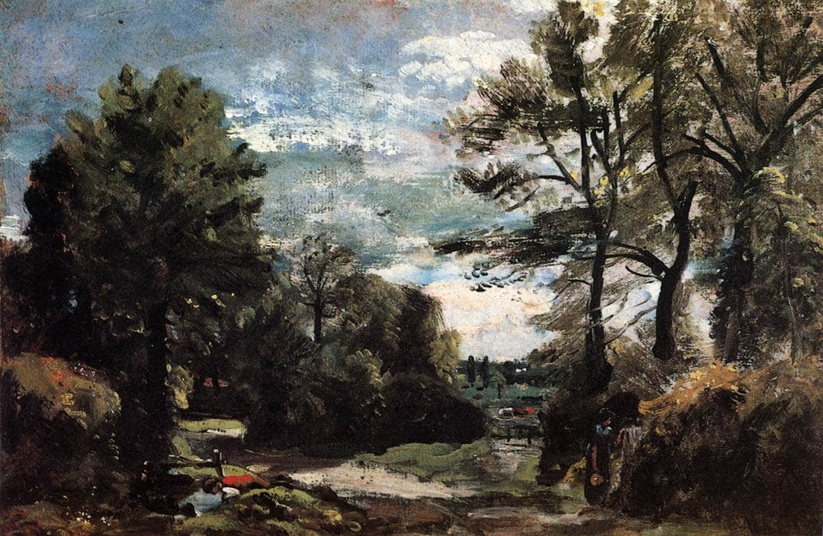 A Lane near Flatford - John Constable