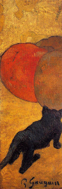 A little cat by Paul Gauguin, cat oil painting wall art