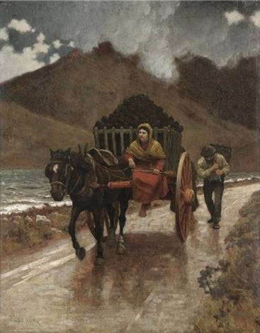 A Load of Turf, Connemara - Aloysius O'Kelly