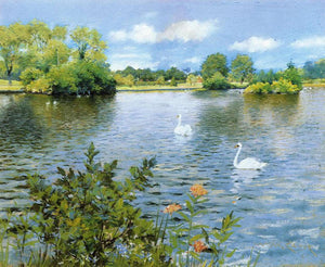 A Long Island Lake - William Merritt Chase