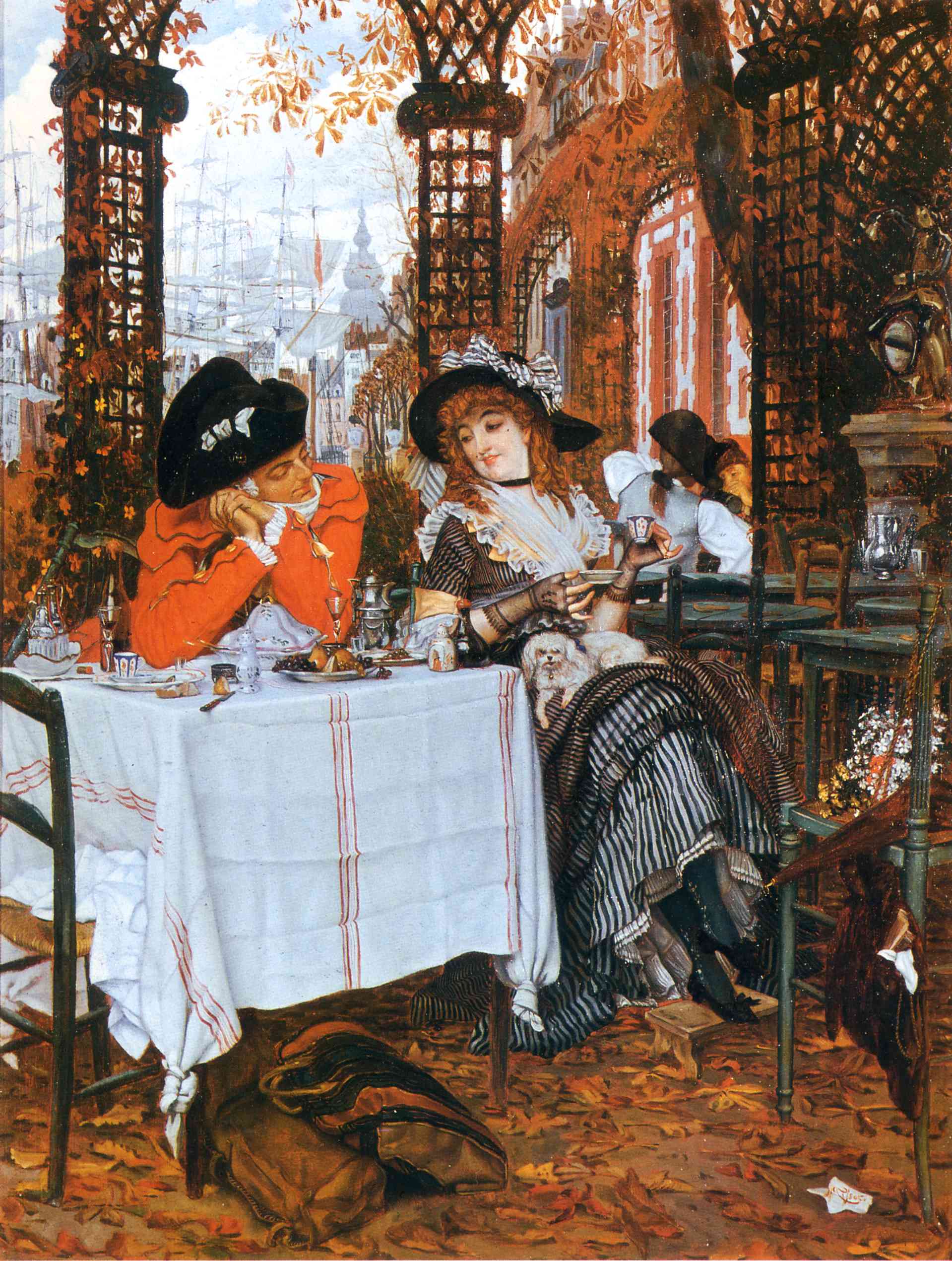 A Luncheon - James Tissot