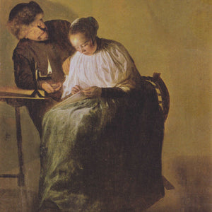 A man offers a young girl money