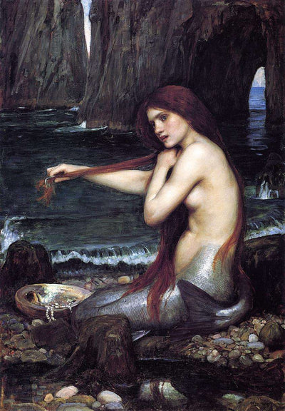 A Mermaid in kitchen