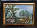 A Merry Company in an Arbor by Adriaen van de Venne — rural oil painting wall art, Baroque