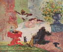 A Modern Olympia by Paul Cezanne — nude oil painting wall art, Romanticism