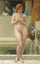 A Nymph by a Fountain in home office