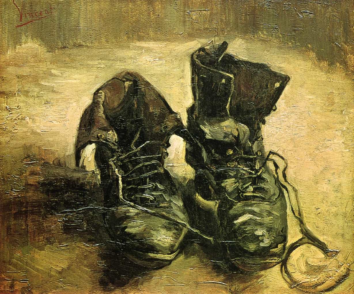 A Pair of Shoes - Vincent van Gogh