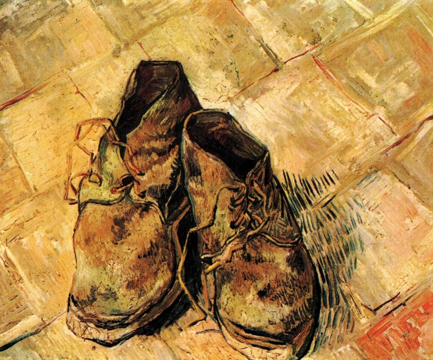 A Pair of Shoes - Vincent van Gogh