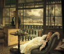 A Passing Storm by James Tissot — ships oil painting wall art, Realism