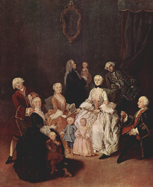 A Patrician Family - Pietro Longhi