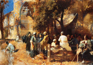 A Persian Cafe - Edwin Lord Weeks