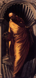 A Philosopher by Tintoretto, male oil painting wall art, Mannerism Late Renaissance