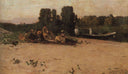 A Picnic by Konstantin Korovin — rural oil painting wall art, Realism