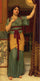 A Pompeian Lady in modern living room