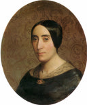 A Portrait of Amelina Dufaud by William-Adolphe Bouguereau — male oil painting wall art, Academicism