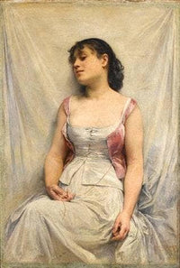 A portrait of Mademoselle Jeanne Maillart