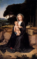 A Rest During the Flight to Egypt by Gerard David — hand-painted cultural oil painting reproduction on canvas